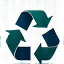 Icona materiali riciclati